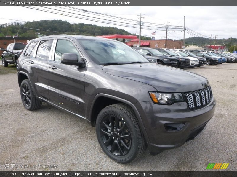 Granite Crystal Metallic / Black 2019 Jeep Grand Cherokee Altitude 4x4