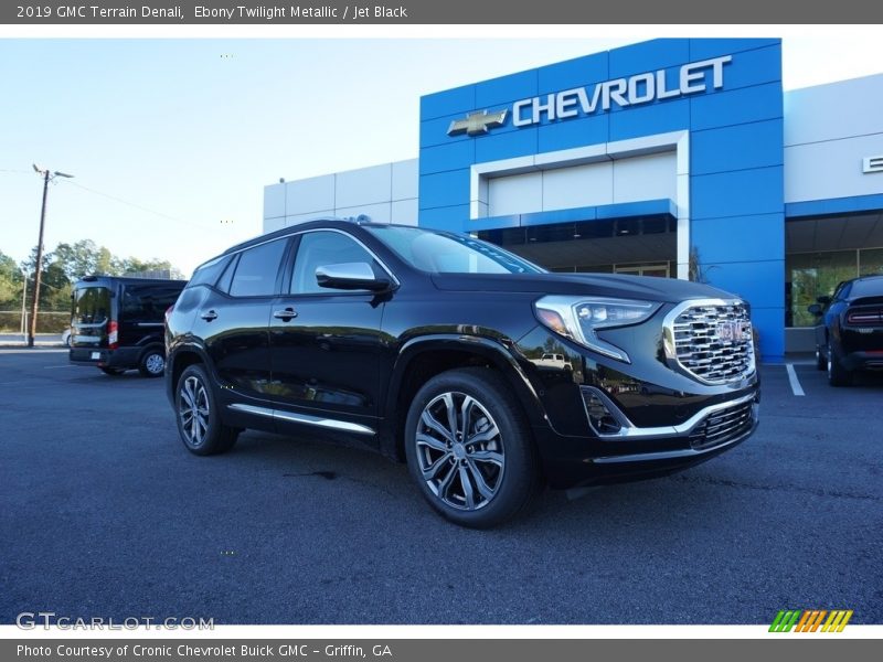 Ebony Twilight Metallic / Jet Black 2019 GMC Terrain Denali