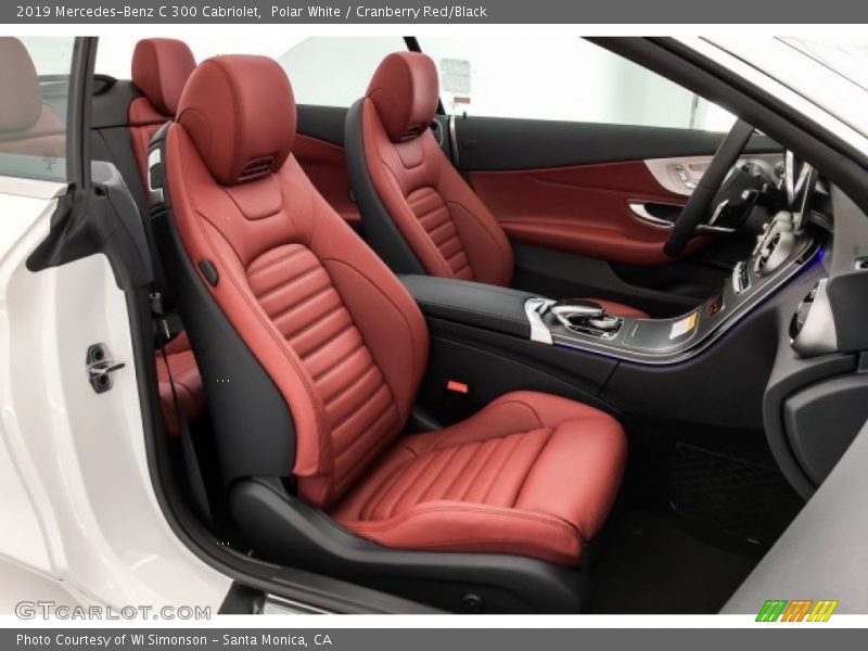  2019 C 300 Cabriolet Cranberry Red/Black Interior