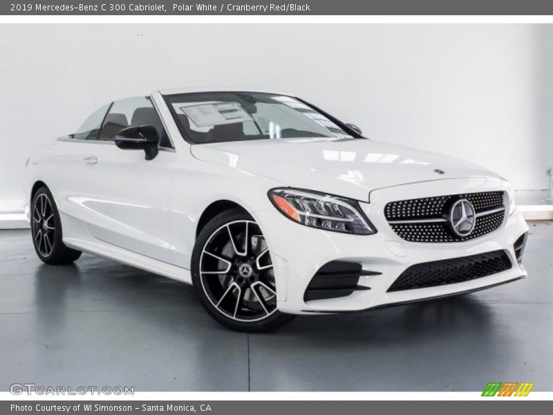 Front 3/4 View of 2019 C 300 Cabriolet