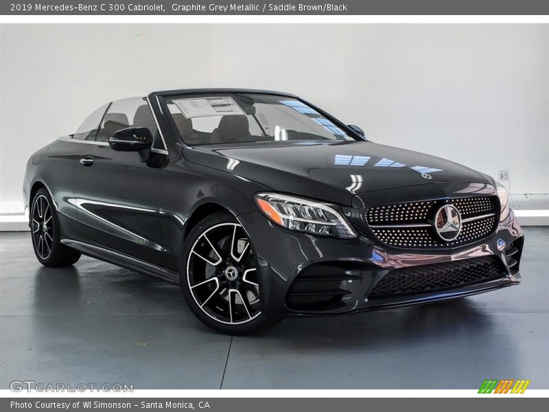 Front 3/4 View of 2019 C 300 Cabriolet