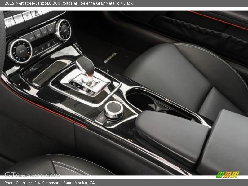 Selenite Gray Metallic / Black 2019 Mercedes-Benz SLC 300 Roadster