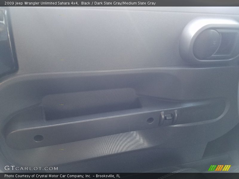 Black / Dark Slate Gray/Medium Slate Gray 2009 Jeep Wrangler Unlimited Sahara 4x4