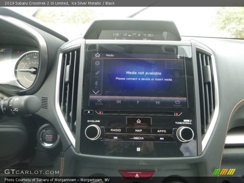 Ice Silver Metallic / Black 2019 Subaru Crosstrek 2.0i Limited
