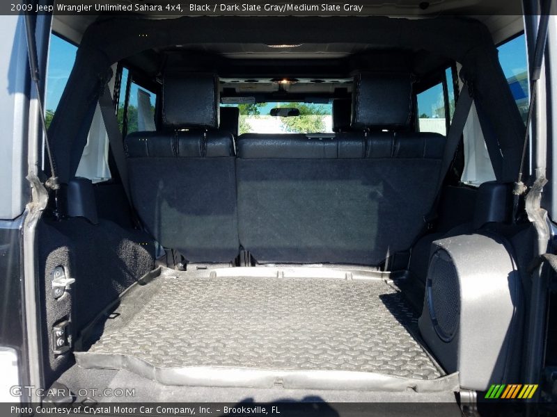 Black / Dark Slate Gray/Medium Slate Gray 2009 Jeep Wrangler Unlimited Sahara 4x4