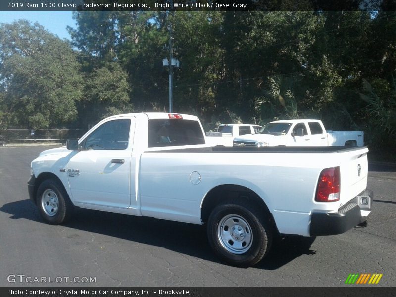 Bright White / Black/Diesel Gray 2019 Ram 1500 Classic Tradesman Regular Cab