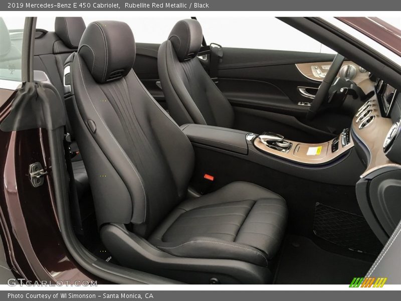  2019 E 450 Cabriolet Black Interior