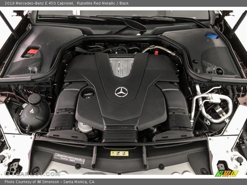 2019 E 450 Cabriolet Engine - 3.0 Liter Turbocharged DOHC 24-Valve VVT V6