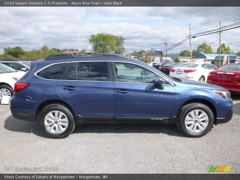 Abyss Blue Pearl / Slate Black 2019 Subaru Outback 2.5i Premium