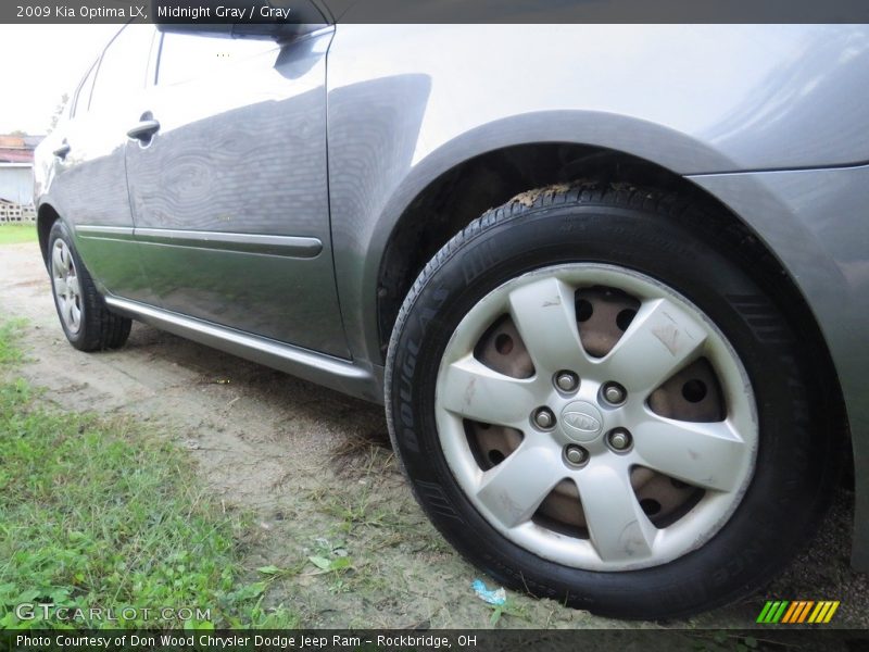 Midnight Gray / Gray 2009 Kia Optima LX