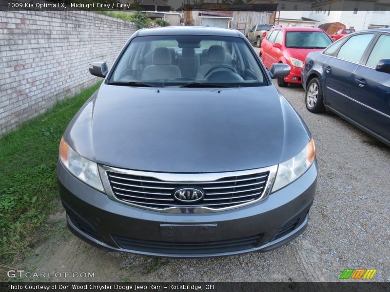 Midnight Gray / Gray 2009 Kia Optima LX