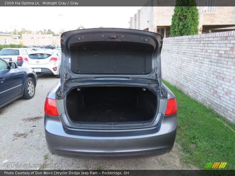 Midnight Gray / Gray 2009 Kia Optima LX