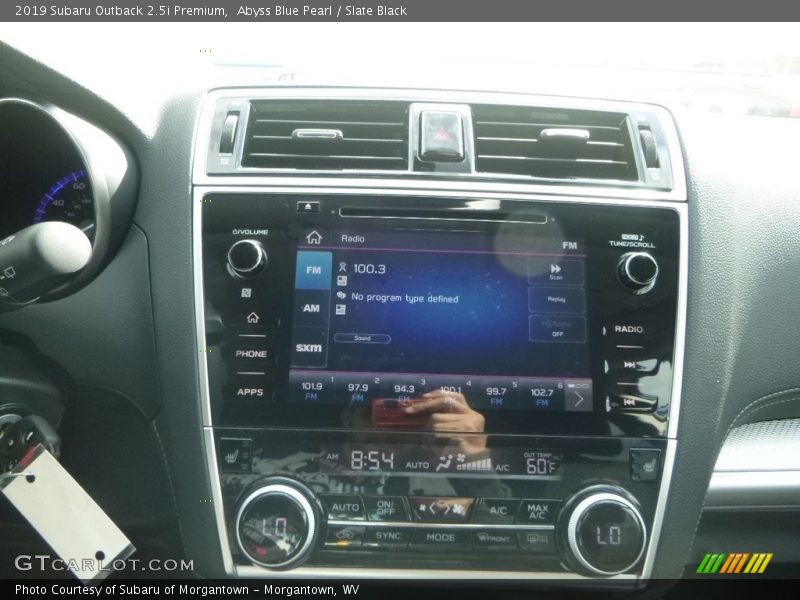 Abyss Blue Pearl / Slate Black 2019 Subaru Outback 2.5i Premium