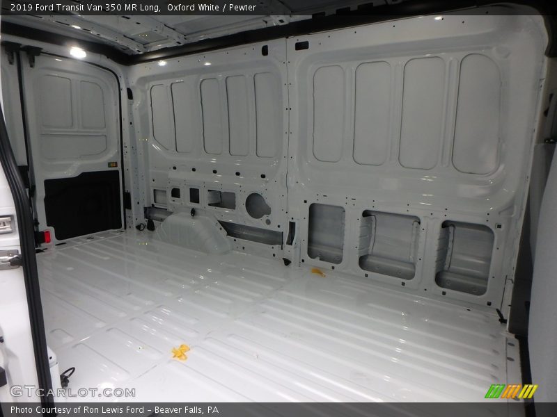 Oxford White / Pewter 2019 Ford Transit Van 350 MR Long