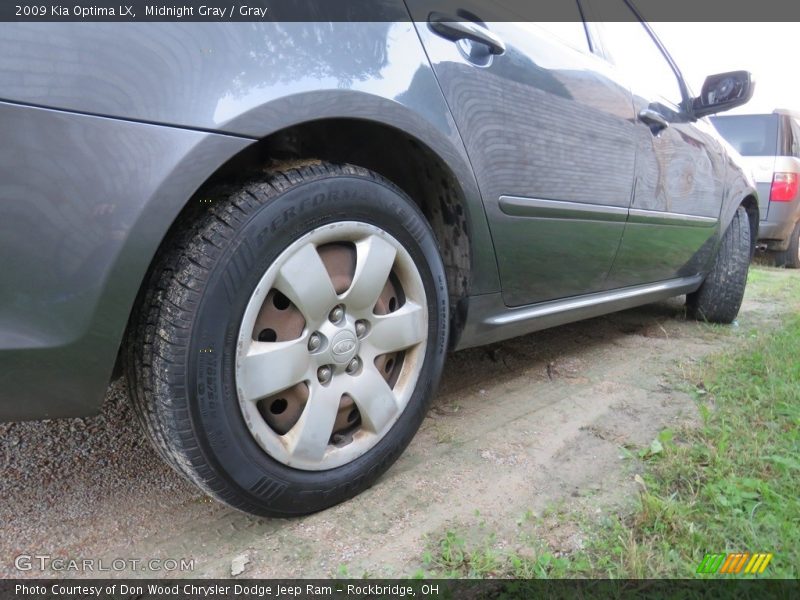 Midnight Gray / Gray 2009 Kia Optima LX