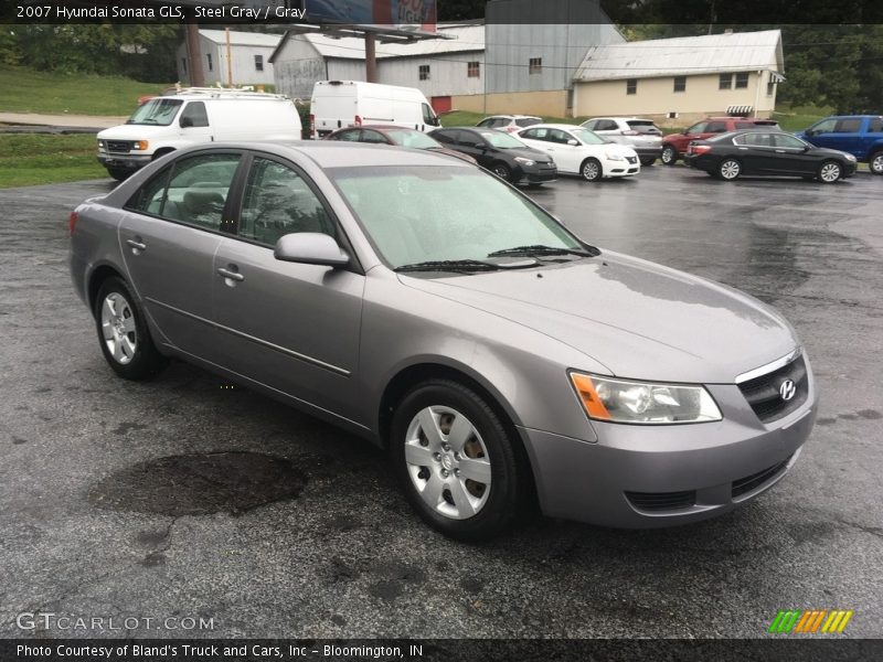 Steel Gray / Gray 2007 Hyundai Sonata GLS