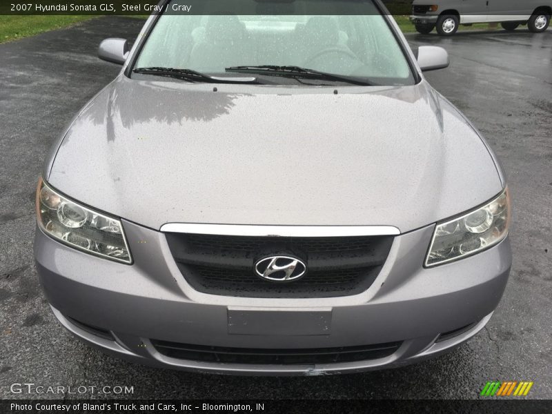 Steel Gray / Gray 2007 Hyundai Sonata GLS