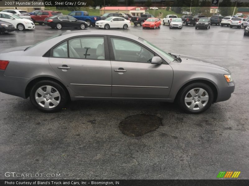 Steel Gray / Gray 2007 Hyundai Sonata GLS