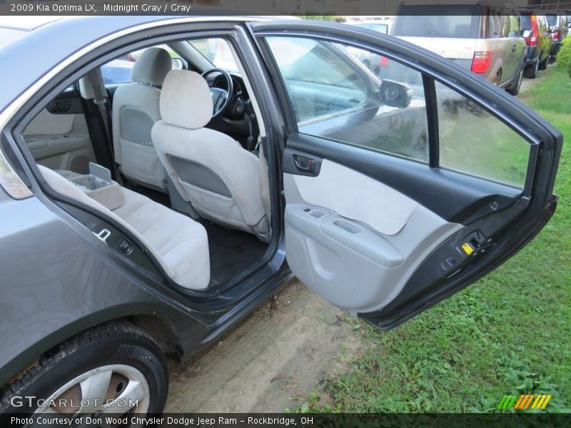 Midnight Gray / Gray 2009 Kia Optima LX