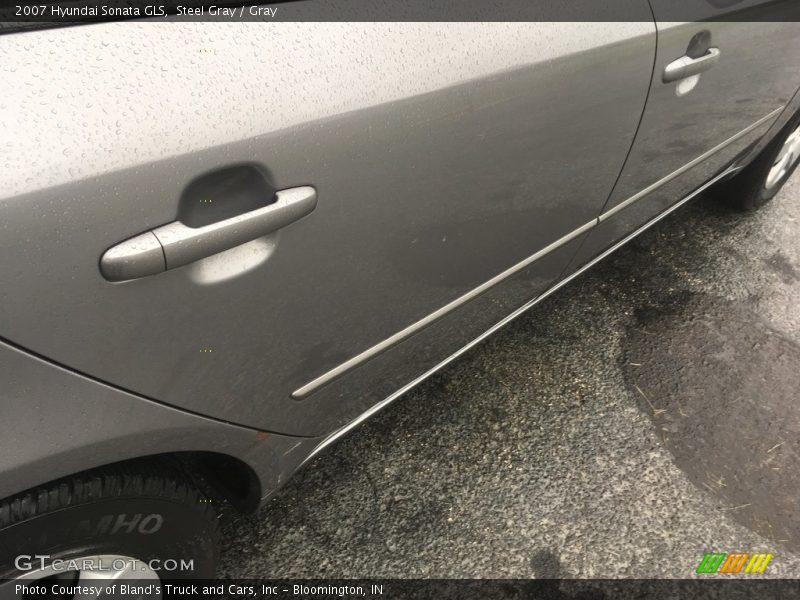 Steel Gray / Gray 2007 Hyundai Sonata GLS