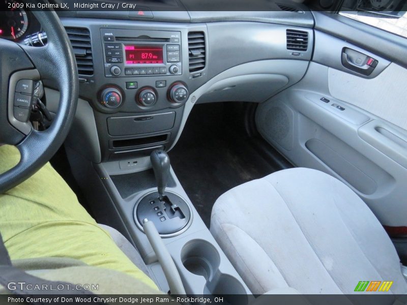 Midnight Gray / Gray 2009 Kia Optima LX