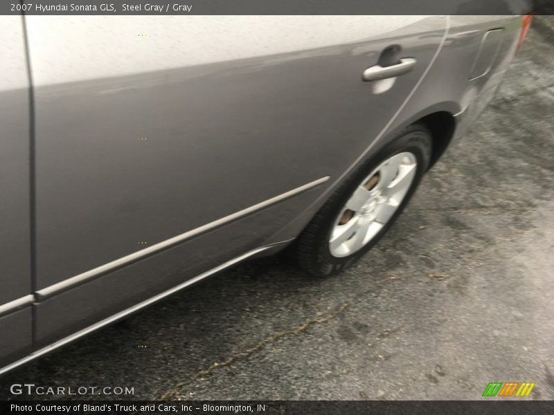 Steel Gray / Gray 2007 Hyundai Sonata GLS