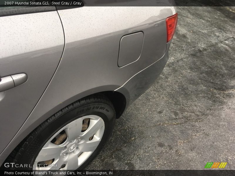 Steel Gray / Gray 2007 Hyundai Sonata GLS