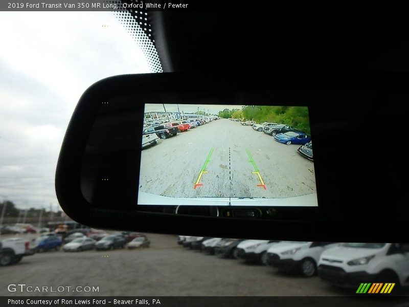 Oxford White / Pewter 2019 Ford Transit Van 350 MR Long