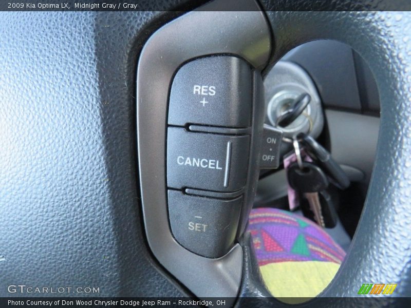 Midnight Gray / Gray 2009 Kia Optima LX