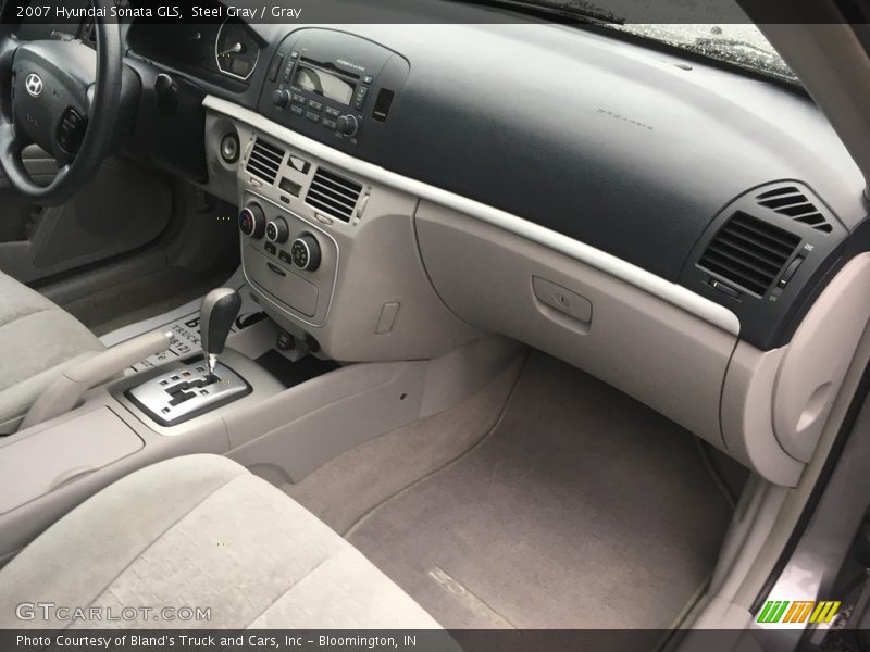 Steel Gray / Gray 2007 Hyundai Sonata GLS