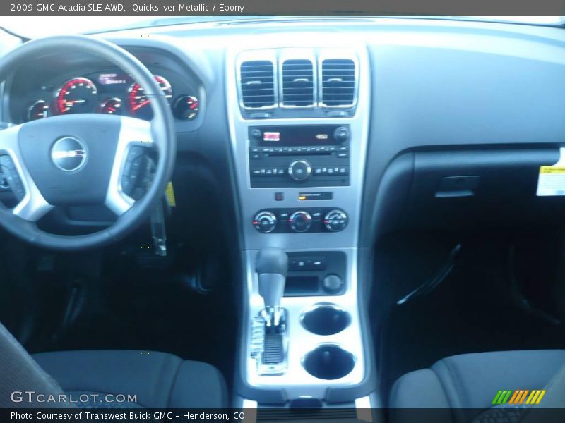 Quicksilver Metallic / Ebony 2009 GMC Acadia SLE AWD