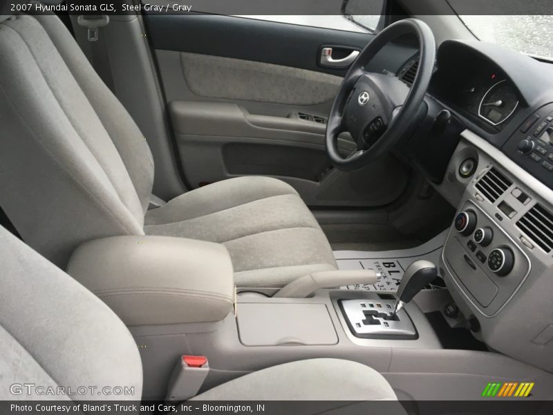 Steel Gray / Gray 2007 Hyundai Sonata GLS