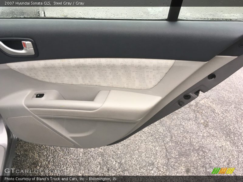 Steel Gray / Gray 2007 Hyundai Sonata GLS
