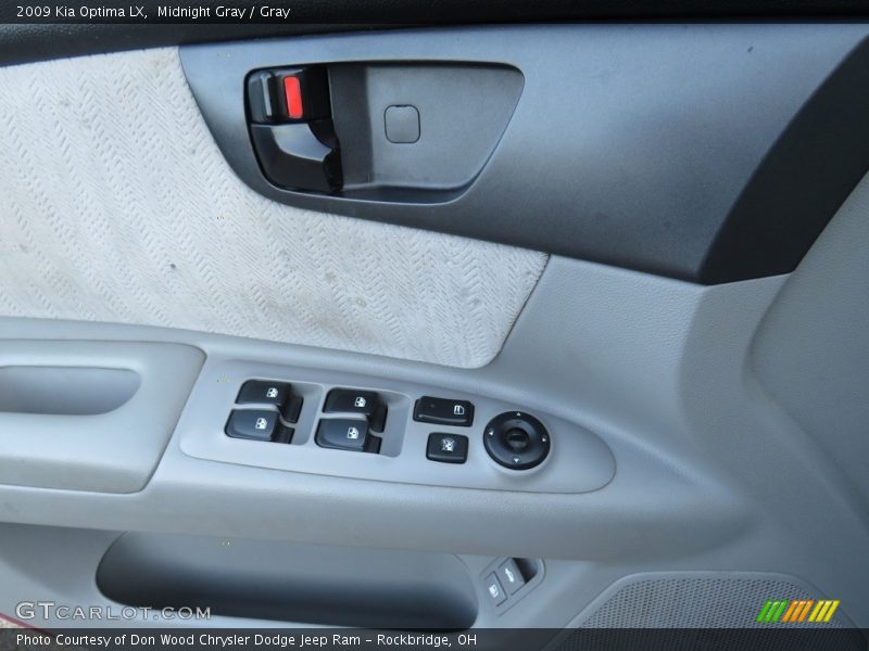 Midnight Gray / Gray 2009 Kia Optima LX