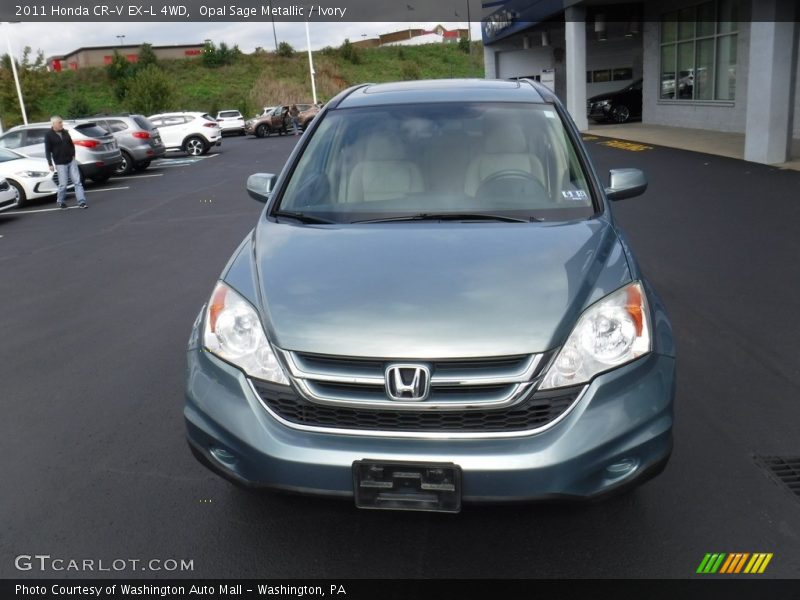 Opal Sage Metallic / Ivory 2011 Honda CR-V EX-L 4WD