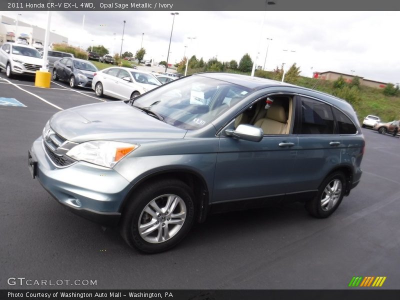 Opal Sage Metallic / Ivory 2011 Honda CR-V EX-L 4WD