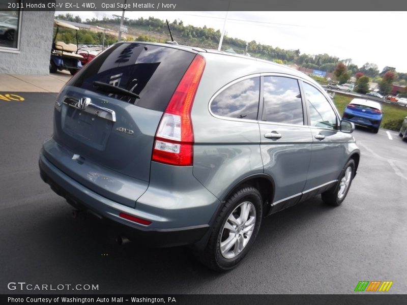 Opal Sage Metallic / Ivory 2011 Honda CR-V EX-L 4WD