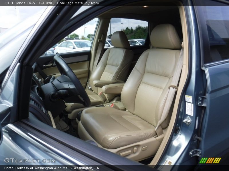 Opal Sage Metallic / Ivory 2011 Honda CR-V EX-L 4WD