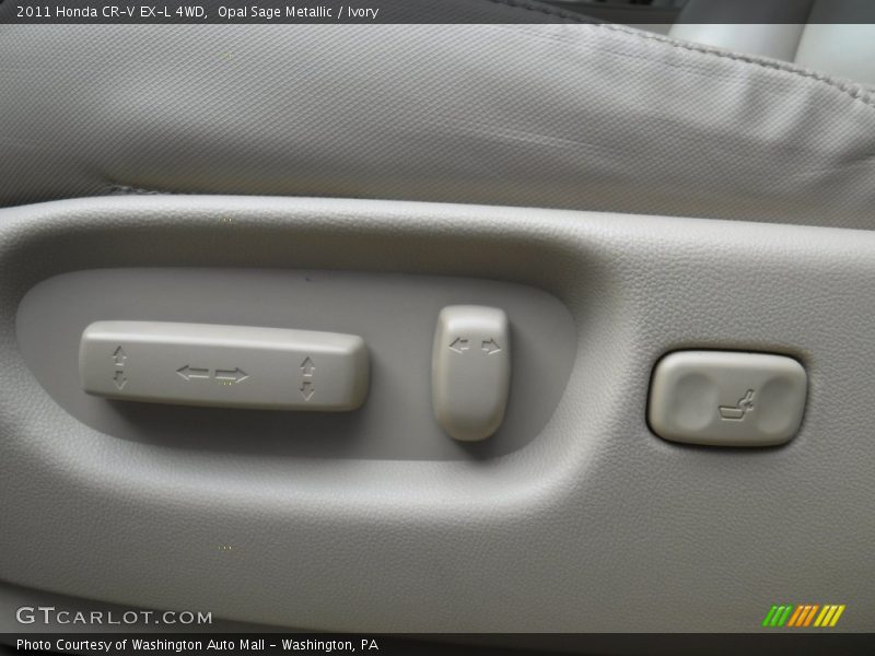 Opal Sage Metallic / Ivory 2011 Honda CR-V EX-L 4WD