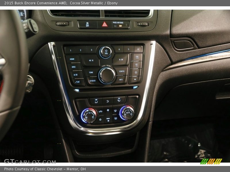 Cocoa Silver Metallic / Ebony 2015 Buick Encore Convenience AWD