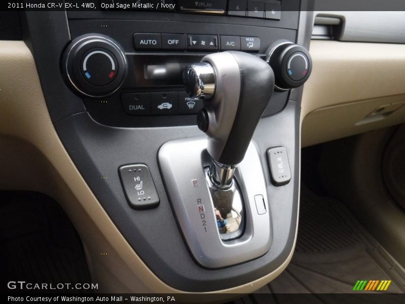 Opal Sage Metallic / Ivory 2011 Honda CR-V EX-L 4WD