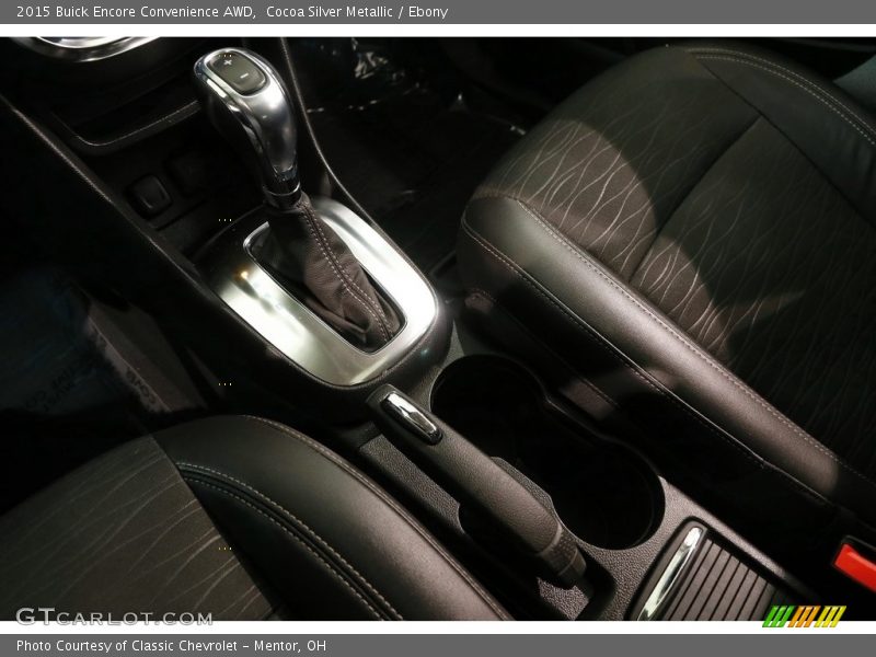 Cocoa Silver Metallic / Ebony 2015 Buick Encore Convenience AWD