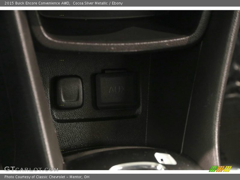 Cocoa Silver Metallic / Ebony 2015 Buick Encore Convenience AWD