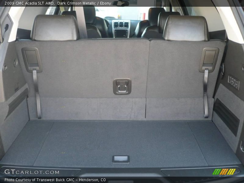 Dark Crimson Metallic / Ebony 2009 GMC Acadia SLT AWD