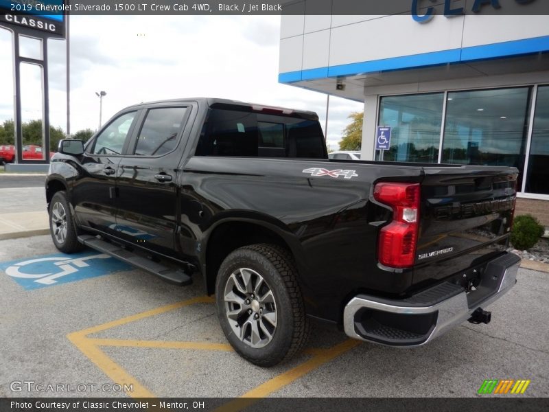 Black / Jet Black 2019 Chevrolet Silverado 1500 LT Crew Cab 4WD