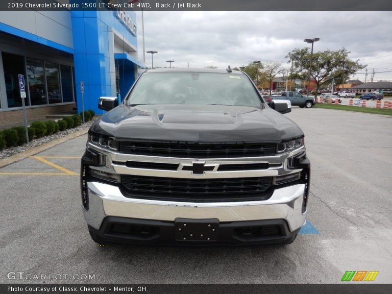 Black / Jet Black 2019 Chevrolet Silverado 1500 LT Crew Cab 4WD