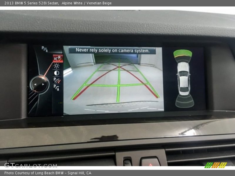 Alpine White / Venetian Beige 2013 BMW 5 Series 528i Sedan