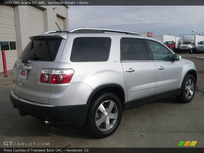 Quicksilver Metallic / Ebony 2009 GMC Acadia SLT AWD