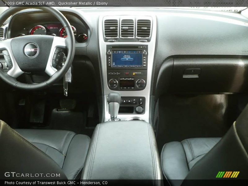 Quicksilver Metallic / Ebony 2009 GMC Acadia SLT AWD