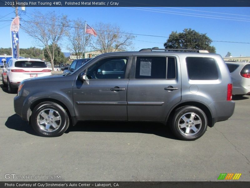 Polished Metal Metallic / Gray 2011 Honda Pilot Touring 4WD